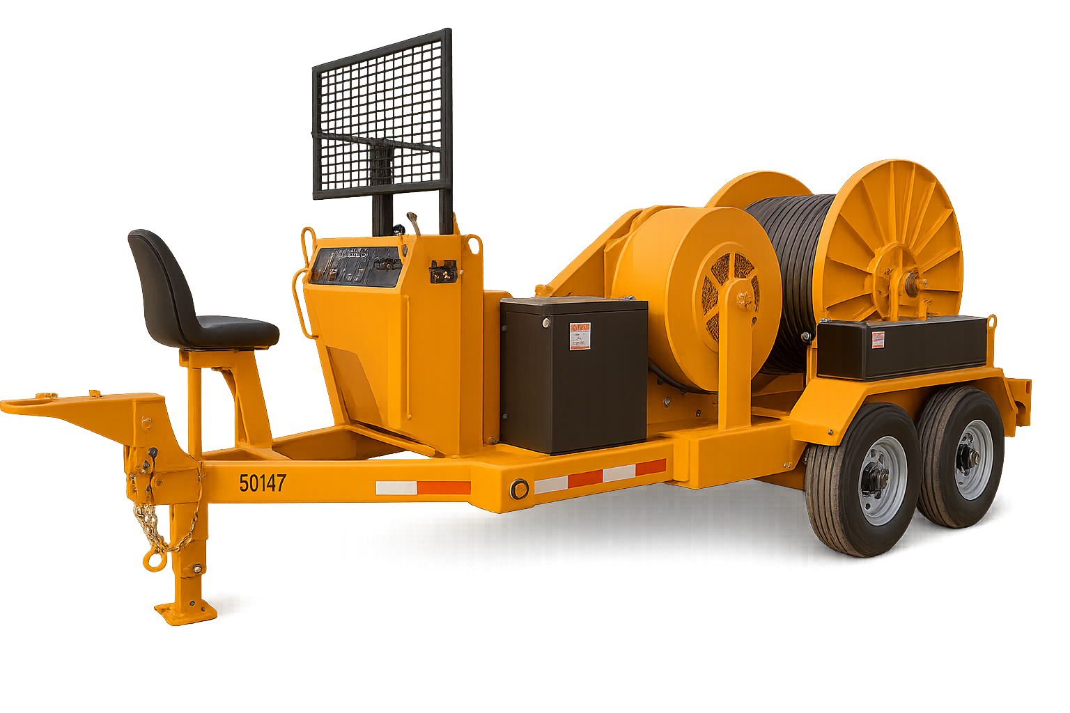 Electric Tensioner/Puller Platform for Transmission and Distribution Operations