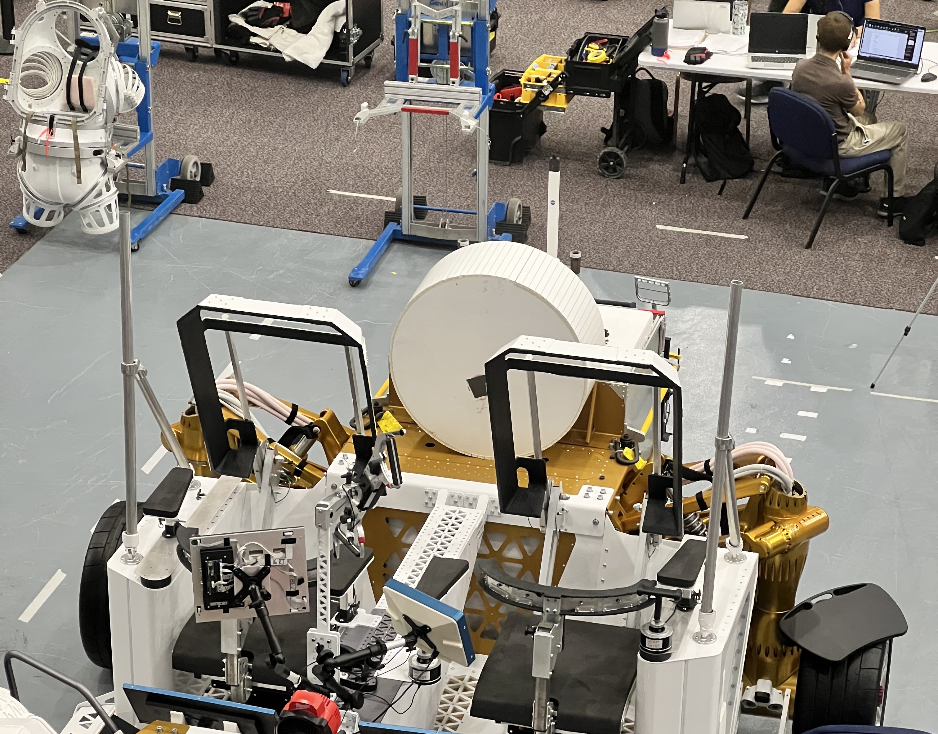 Rover Battery System, On-Site