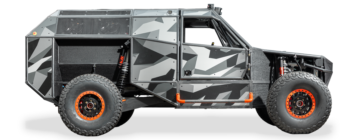 Series-Hybrid Rescue Platform: Semi-Autonomous Search and Rescue Vehicle
